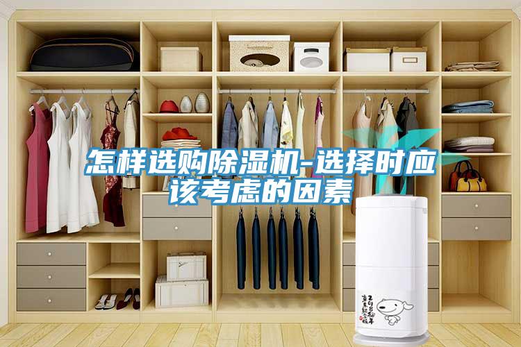 怎樣選購除濕機-選擇時應(yīng)該考慮的因素