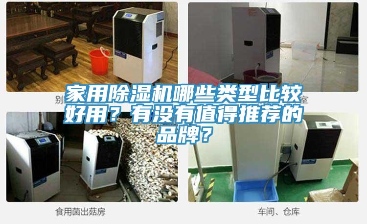 家用除濕機哪些類型比較好用?有沒有值得推薦的品牌?