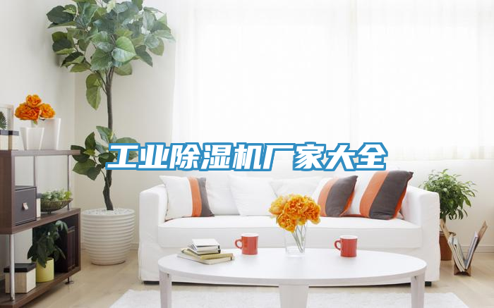 工業除濕機廠家大全