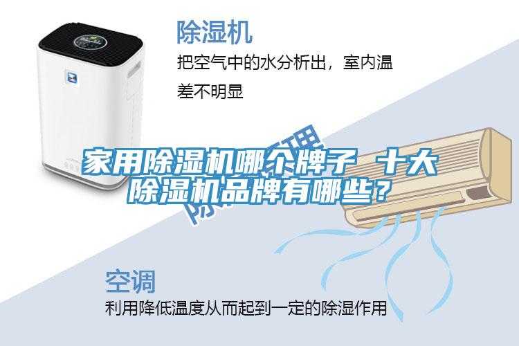 家用除濕機哪個牌子 十大除濕機品牌有哪些?