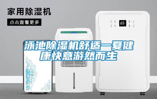 泳池除濕機舒適一夏健康快意游然而生