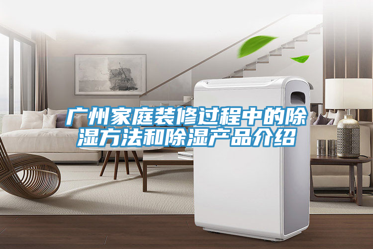 廣州家庭裝修過程中的除濕方法和除濕產品介紹