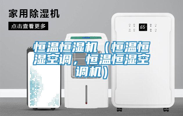 恒溫恒濕機(恒溫恒濕空調,恒溫恒濕空調機)