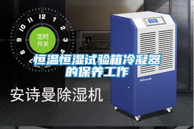 恒溫恒濕試驗箱冷凝器的保養工作