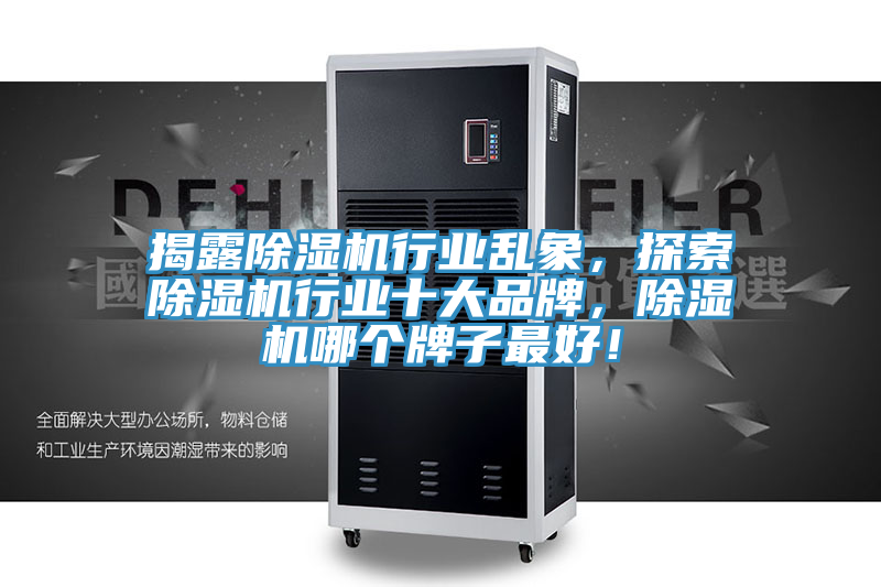 揭露除濕機行業亂象，探索除濕機行業十大品牌，除濕機哪個牌子最好！