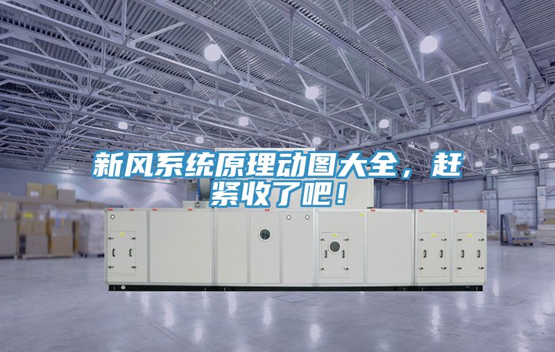 新風系統原理動圖大全，趕緊收了吧！