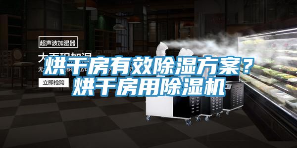 烘干房有效除濕方案？烘干房用除濕機