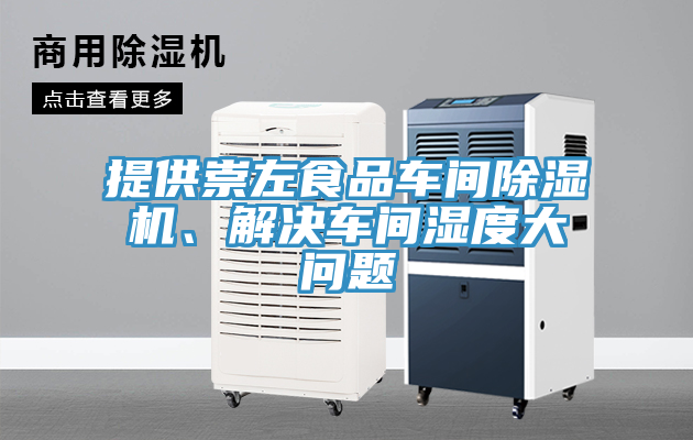 提供崇左食品車間除濕機、解決車間濕度大問題