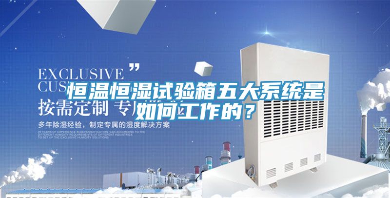 恒溫恒濕試驗箱五大系統是如何工作的？