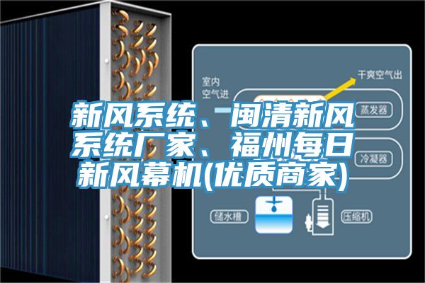 新風系統、閩清新風系統廠家、福州每日新風幕機(優質商家)
