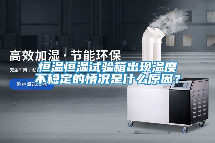 恒溫恒濕試驗箱出現溫度不穩定的情況是什么原因？