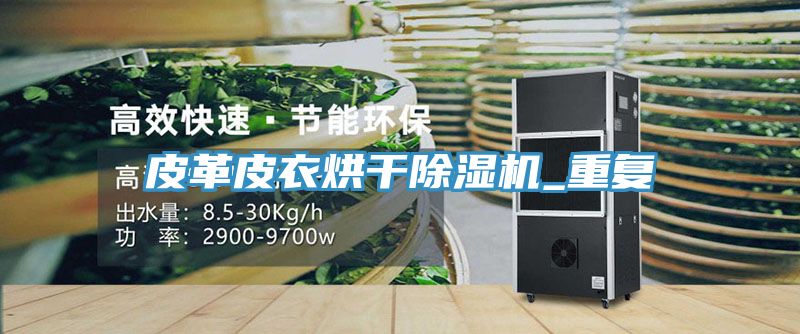 皮革皮衣烘干除濕機_重復