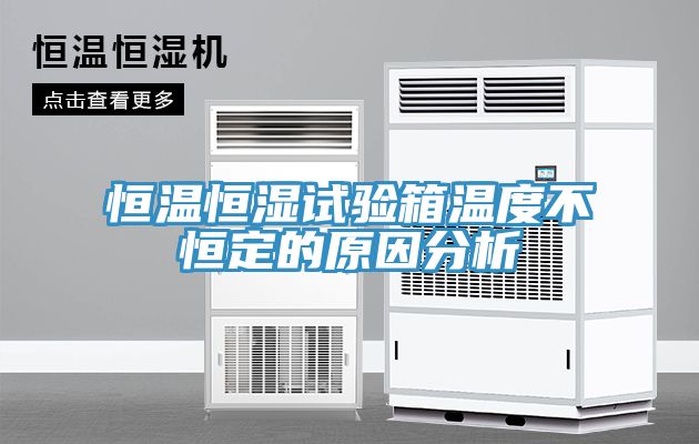 恒溫恒濕試驗箱溫度不恒定的原因分析