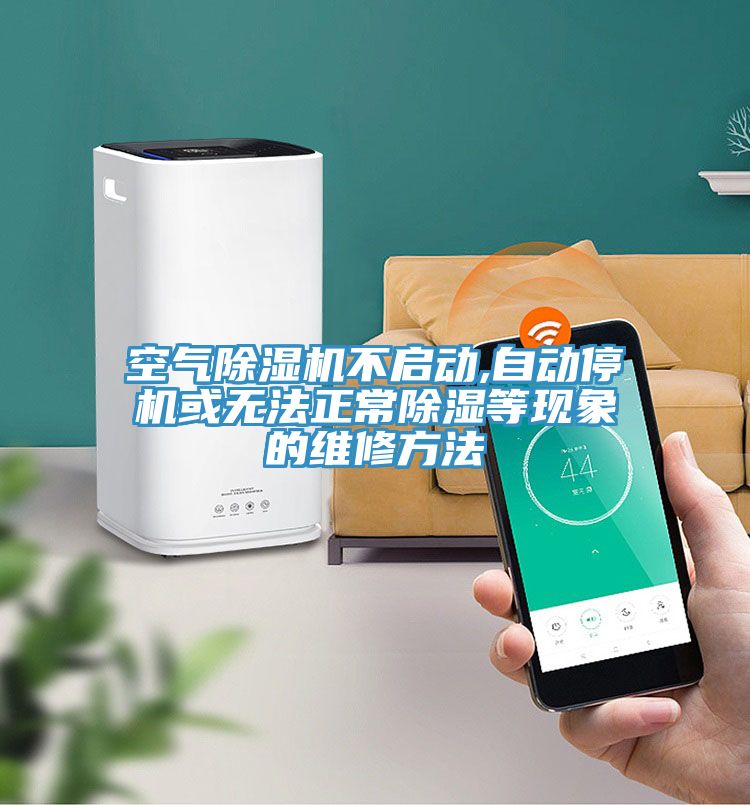 空氣除濕機不啟動,自動停機或無法正常除濕等現象的維修方法