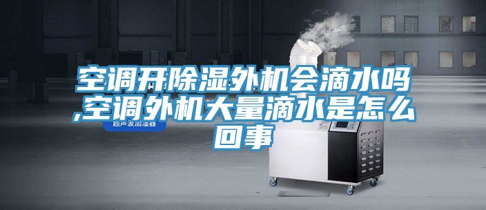 空調(diào)開(kāi)除濕外機(jī)會(huì)滴水嗎,空調(diào)外機(jī)大量滴水是怎么回事