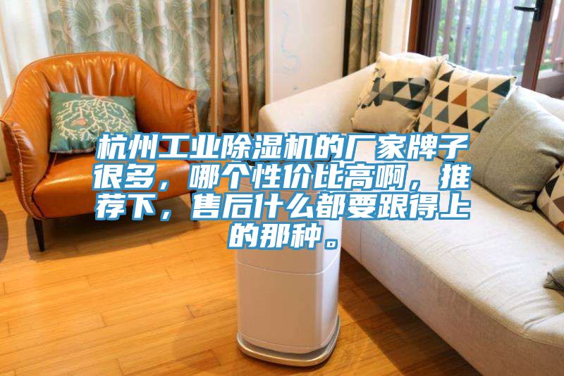 杭州工業(yè)除濕機的廠家牌子很多，哪個性價比高啊，推薦下，售后什么都要跟得上的那種。
