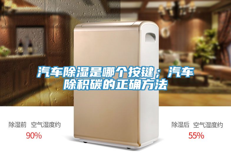 汽車除濕是哪個按鍵;汽車除積碳的正確方法