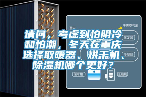 請問，考慮到怕陰冷和怕潮，冬天在重慶選擇取暖器、烘干機(jī)、除濕機(jī)哪個(gè)更好？