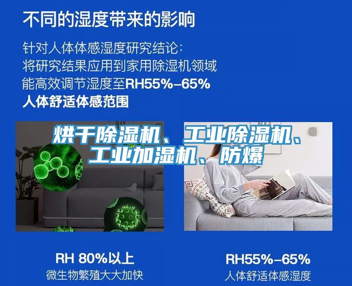 烘干除濕機、工業除濕機、工業加濕機、防爆