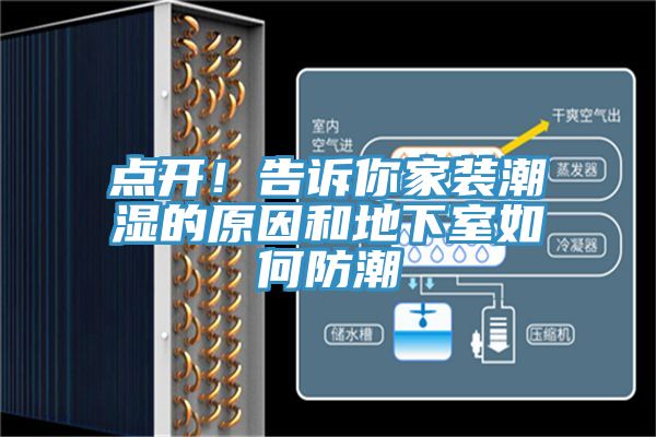 點開！告訴你家裝潮濕的原因和地下室如何防潮