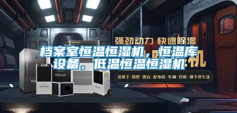 檔案室恒溫恒濕機，恒溫庫設備，低溫恒溫恒濕機