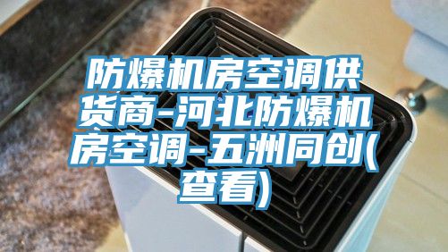 防爆機房空調供貨商-河北防爆機房空調-五洲同創(查看)