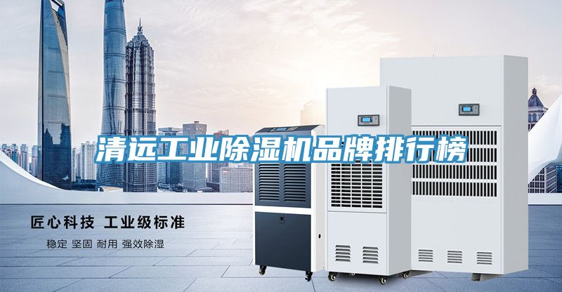清遠工業除濕機品牌排行榜