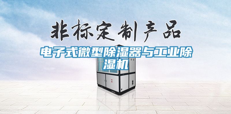 電子式微型除濕器與工業除濕機