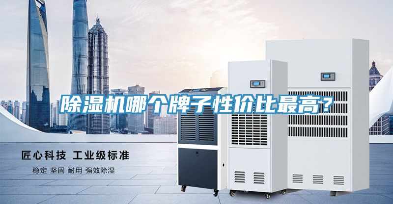 除濕機哪個牌子性價比最高？