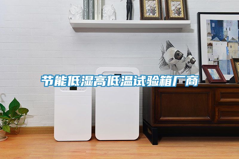 節能低濕高低溫試驗箱廠商