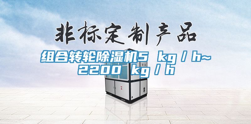 組合轉輪除濕機5 kg/h~2200 kg/h