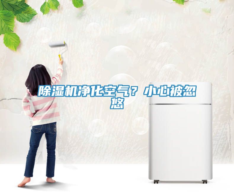 除濕機(jī)凈化空氣?小心被忽悠
