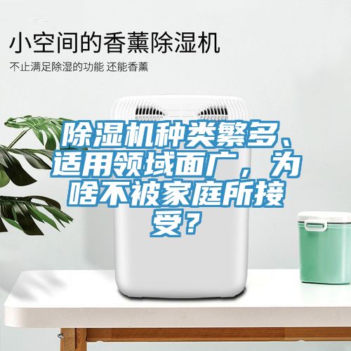 除濕機種類繁多、適用領域面廣，為啥不被家庭所接受？
