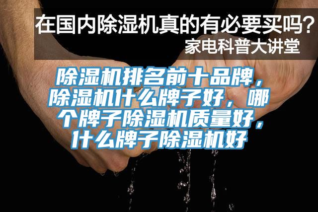 除濕機排名前十品牌，除濕機什么牌子好，哪個牌子除濕機質量好，什么牌子除濕機好