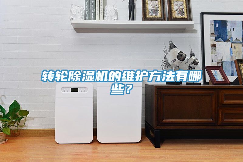 轉輪除濕機的維護方法有哪些？
