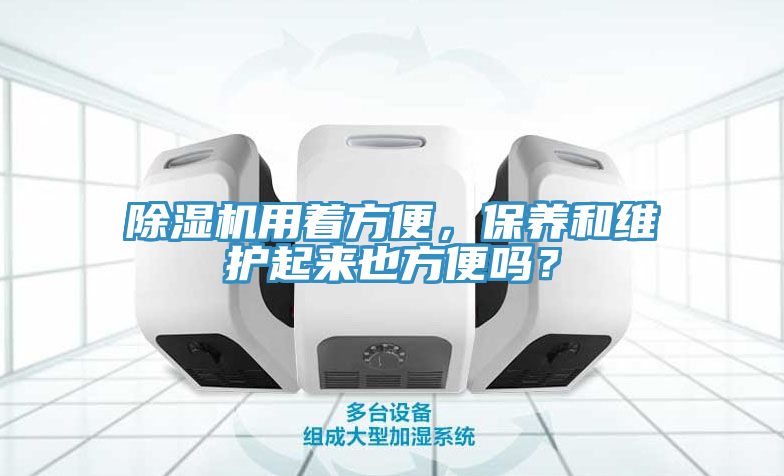 除濕機(jī)用著方便，保養(yǎng)和維護(hù)起來也方便嗎？