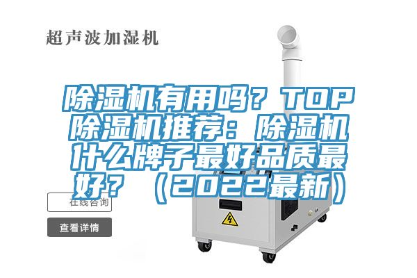 除濕機有用嗎？TOP除濕機推薦：除濕機什么牌子最好品質最好？（2022最新）