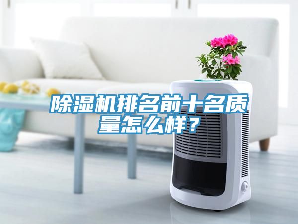 除濕機排名前十名質量怎么樣？