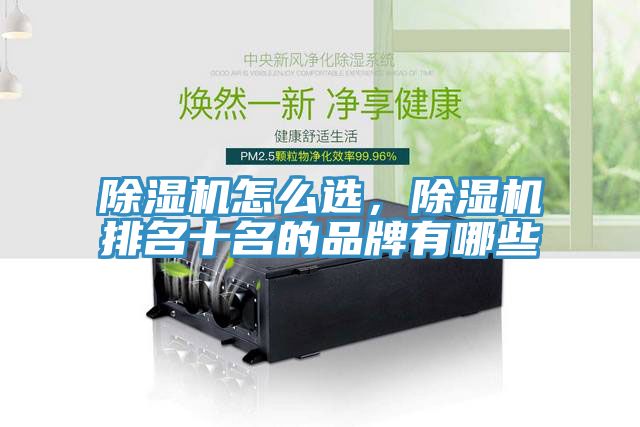 除濕機怎么選，除濕機排名十名的品牌有哪些