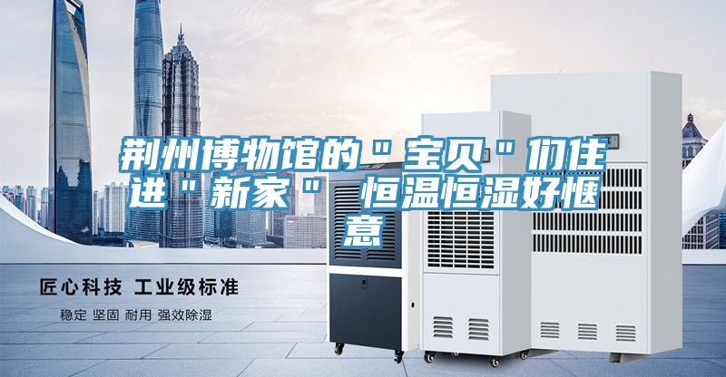 荊州博物館的"寶貝"們住進"新家" 恒溫恒濕好愜意