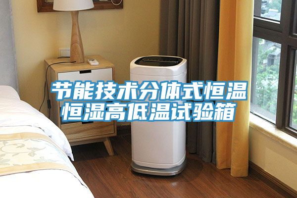 節(jié)能技術分體式恒溫恒濕高低溫試驗箱