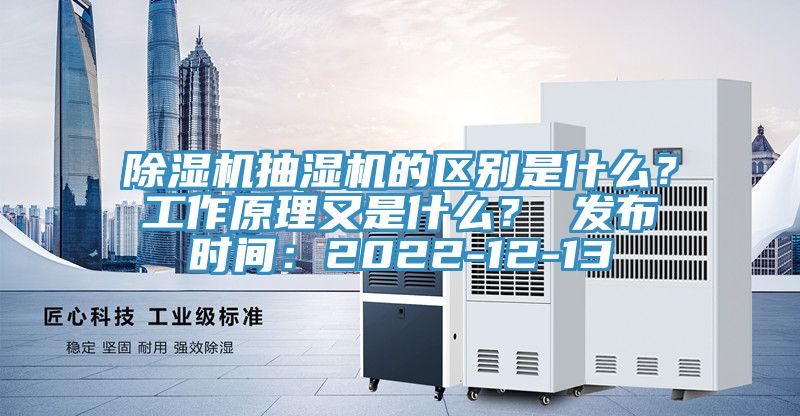 除濕機抽濕機的區別是什么？工作原理又是什么？ 發布時間：2022-12-13