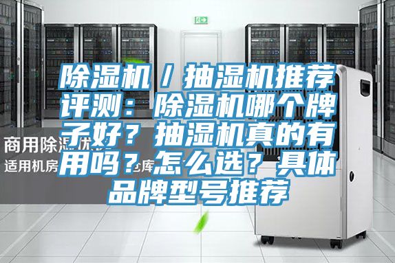 除濕機／抽濕機推薦評測：除濕機哪個牌子好？抽濕機真的有用嗎？怎么選？具體品牌型號推薦