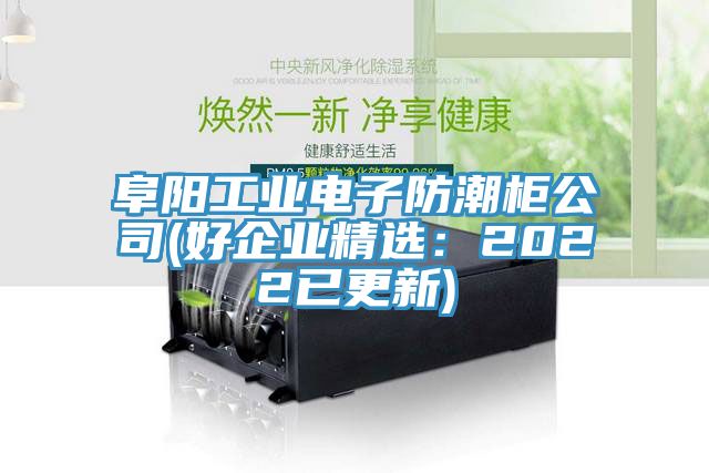 阜陽(yáng)工業(yè)電子防潮柜公司(好企業(yè)精選:2022已更新)