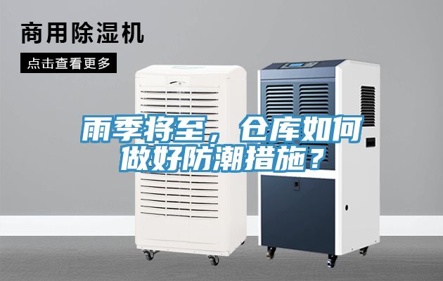 雨季將至，倉庫如何做好防潮措施？
