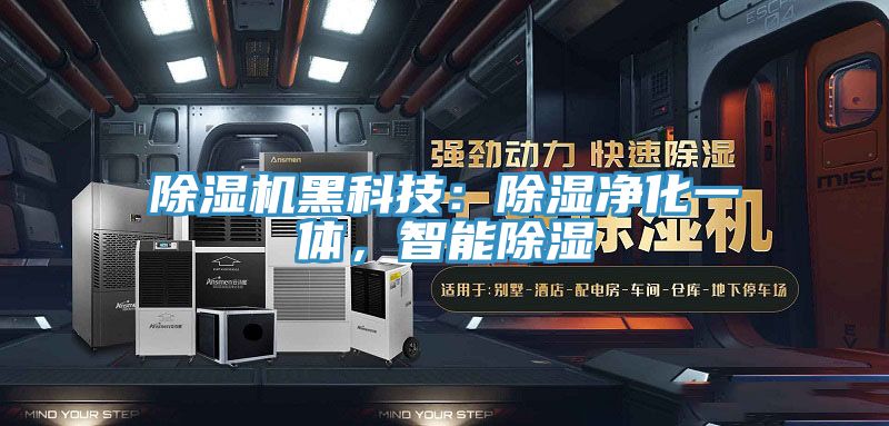 除濕機黑科技：除濕凈化一體，智能除濕
