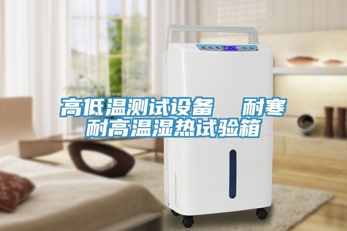 高低溫測(cè)試設(shè)備  耐寒耐高溫濕熱試驗(yàn)箱