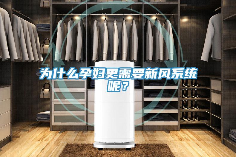 為什么孕婦更需要新風系統呢？