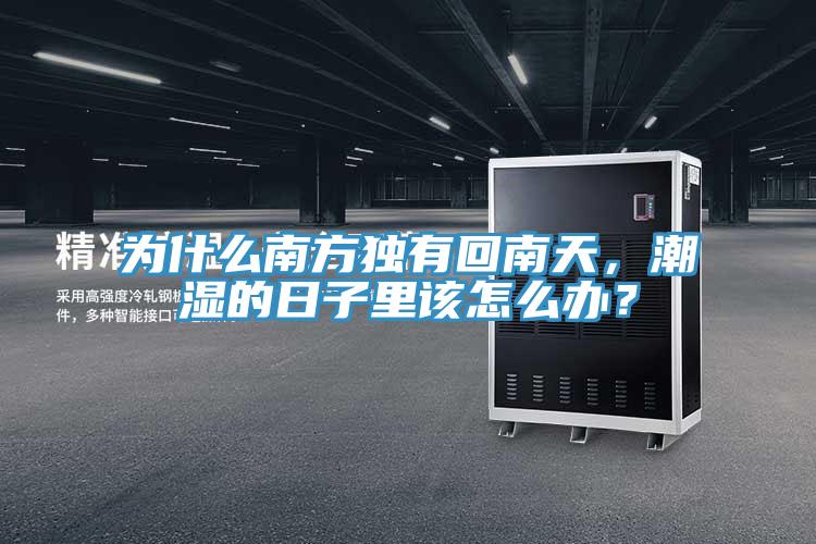 為什么南方獨有回南天，潮濕的日子里該怎么辦？