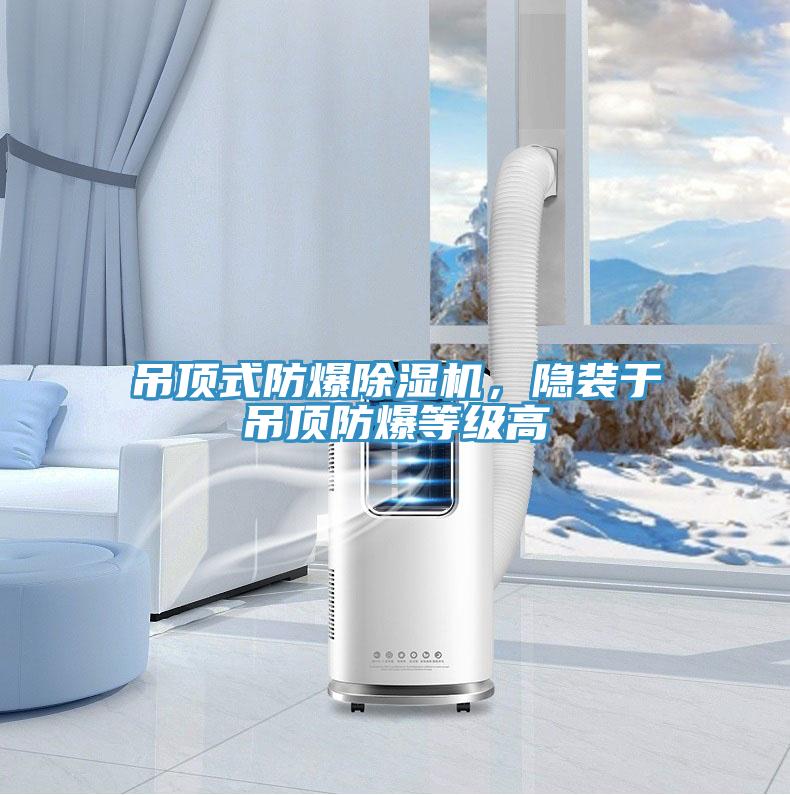 吊頂式防爆除濕機，隱裝于吊頂防爆等級高